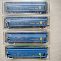 Model Power N Freight cars 3490 55’cylindrical hopper Heritage fund ALPX 1pcs