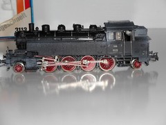 Rare Marklin 3113 OBB Steam Tank Loco. 3 rail AC.Excellent Cond.Lights.HO. Boxed