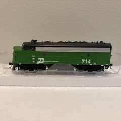 HO Athearn RTR 80321 Burlington Northern BN #714 F7A Runs Good Light Works DC