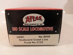 HO GE U36C SCL Seaboard Coast Line DCC Ready NIB NOS # 8535