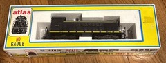 vintage Atlas HO Gauge Scale ALCO S 2 NO 8075 Diesel 524 Baltimore & Ohio train