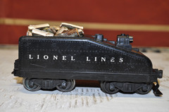 Lionel Lionel Lines Customized Slope Back Tender with Working Rear Light Video