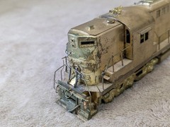 ALCO Models Brass DL-702 Diesel Locomotive HO Scale High Hood