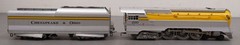Lionel 6-18043 O Gauge C&O Streamlined Hudson Locomotive & Tender with RSII #490