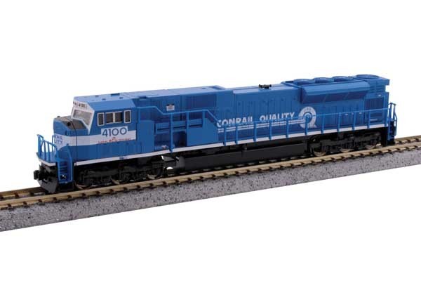 KATO 176-5515-S N SCALE CONRAIL SD80MAC FACTORY DCC/SOUND RD #4126