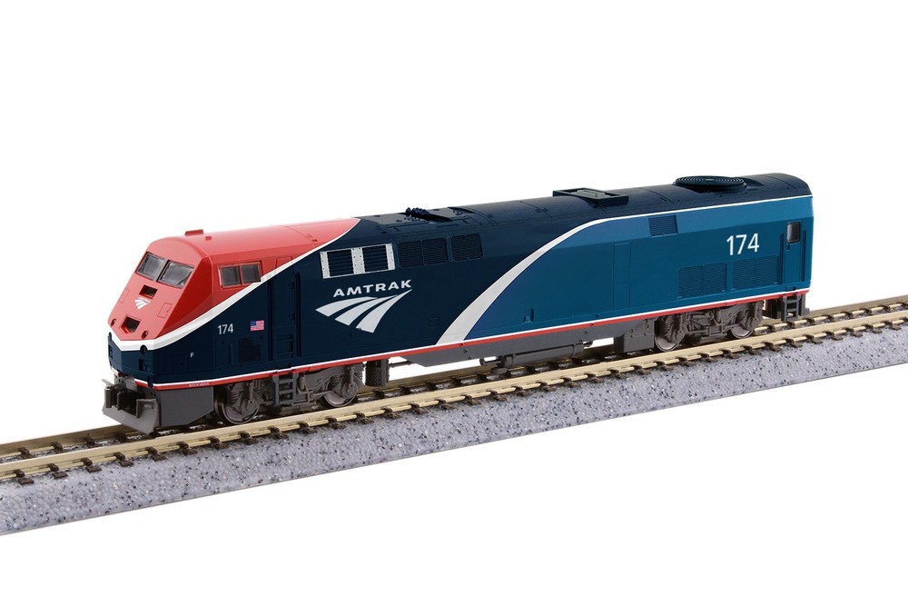 Kato 176-6041-DCC N Amtrak Ph. VII GE P42 Genesis Diesel Locomotive w/ DCC #174