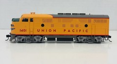 Proto 1000 HO Union Pacific AB Set Powered F3A & Dummy F3B Diesel 8174 READ
