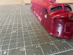MTH Weaver Williams Train F3 Diesel Locomotive CUSTOMIZED SHELL PART LOT O