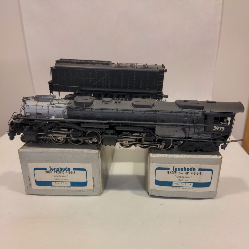 Tenshodo HO Union Pacific Challenger UP 3975 4-6-6-4 114 Brass