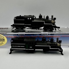 Atlas N Scale Two Truck Shay Painted Unlettered With Extra Shell Potlatch Lumber