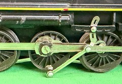 K-Line Nickel Plate Road 4-6-2 O Gauge #3013 Steam Locomotive/Tender-Needs Work