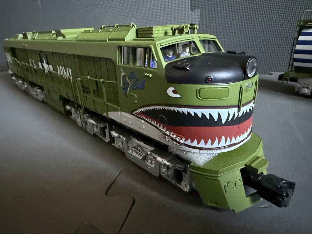 Lionel Veranda Turbine #1941 U.S. Army O Gauge Diesel Bluetooth 2133560