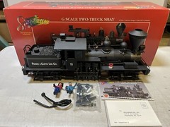 Bachmann Spectrum G Scale 36 Ton 2 Truck Shay #11 Pardee & Curtain 81196 *Rob