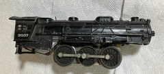 Vintage LIONEL 2037 Steam Locomotive Engine 027 Gauge Train READ