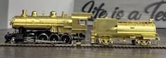 Sunset Models HO Brass #170B-1 SP 2-8-0 C-9 Pump w/o FWH & Vanderbilt Tender!