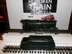 YORK SPECIAL LIONEL POSTWAR #675 2-6-2 LOCO W/#2466WX TENDER