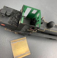 1:43 7MM On3 Backwoods Miniatures Brass 0-4-0+0-4-0T Garratt “K1″ RTR O3277