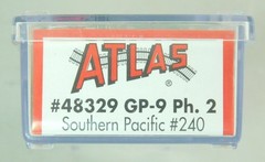 USED N-Scale Atlas 48329 Southern Pacific GP-9 w/Box