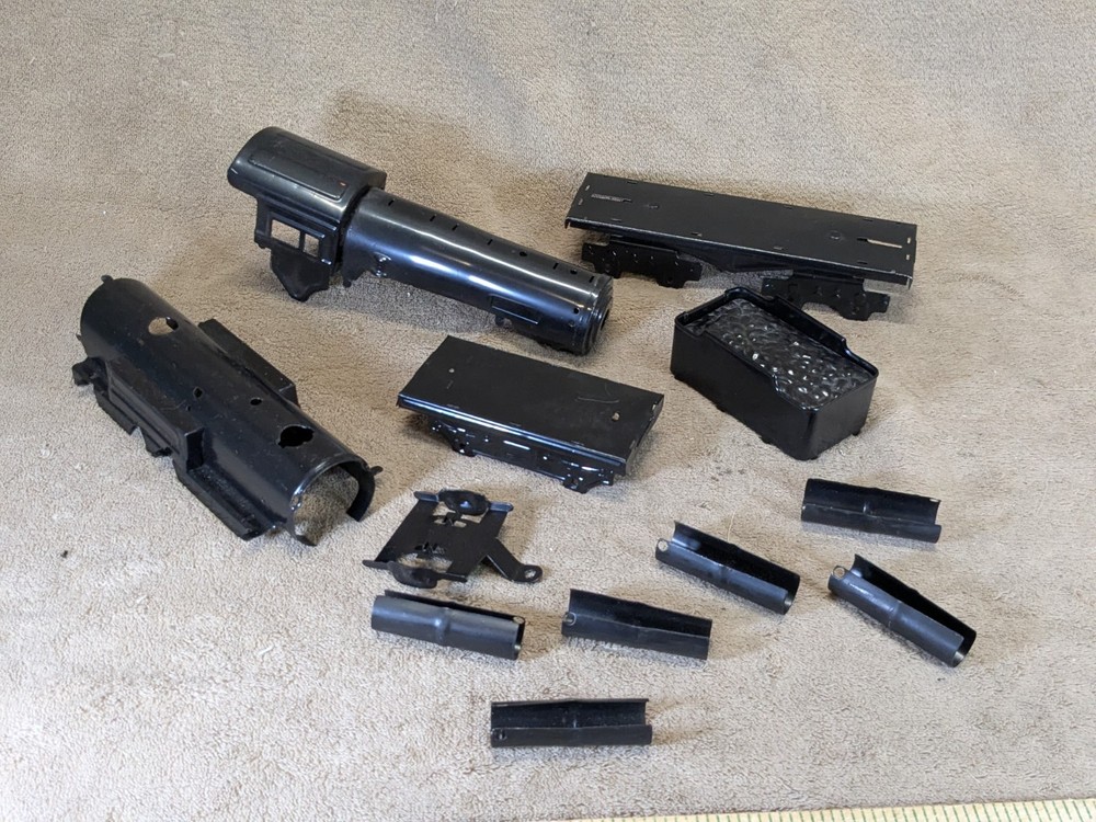 Vintage LOCOMOTIVE Coal Tender and Other Shells Pieces Mixed Lot