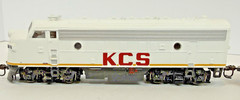 Athearn HO F7A-F7B #33 & #70 KCS Kansas City Southern MPN 80215-TESTED/VIDEO!
