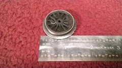 #2 LIONEL PREWAR 203 B6 STEAM LOCOMOTIVE – GEAR END DRIVE WHEEL – STEEL TIRE