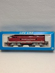 Life-Like Campbell Soup Company H.O. Gauge F7 Diesel from 1982 EUC RUNS