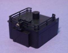 HO/HOn3 ROUNDHOUSE SHAY ASSEMBLED FUEL BUNKER WITH LIGHT & DECODER PLUG MDC-46