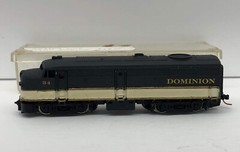 N Scale Arnold Rapido Diesel Loco Train #34 Dominion.