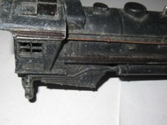 LIONEL -1664 DIECAST STEAM LOCO SHELL- FAIR – W61