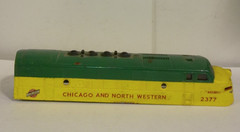 CUSTOM PAINTED LIONEL F3 DIESEL SHELL W/LOUVERED VENT FOR REPAINT OR RESTORATION