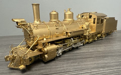 Pacific Fast Mail On3 Brass 2-8-2 K-27 Steam Locomotive D&RGW Unptd Runs NIB!