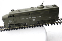 KMT Kusan Auburn 2716, O, 2 Rail, U. S. Army Alco Diesel Locomotive, C-7 EX
