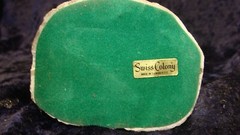 SWISS COLONY ~ SMALL HOUSE ~ For Train Setup Maybe ~ 3”x2.5” ~ VGC ~ Resin ~