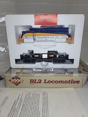 Proto 2000 8692 HO Scale BL2 Diesel Locomotive C&O #1845 Cheasapeake & Ohio NIB