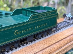 Franklin Mint HO Southern Crescent Limited #1396 Steam Locomotive with case