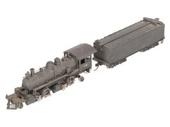 Akane HO Scale BRASS Baldwin 2-4-4-2 Steam Locomotive & Tender- Painted