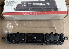 Vintage Southern Pacific Model Train Locomotive 9725 Gray, with Original Box