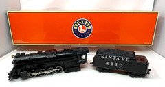 LIONEL 6-38033 Santa Fe Berkshire Steam Locomotive 2-8-4 Engine/Tender #4115 NEW