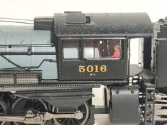 MTH 1:87 HO 2-8-8-8-2 Triplex Erie 5016 Steam Locomotive Scale Model