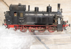 Fleischmann H0 Steam Locomotive Br 98 812 DB Ep3/6 Museum Uef , Weinert Pcs Aged