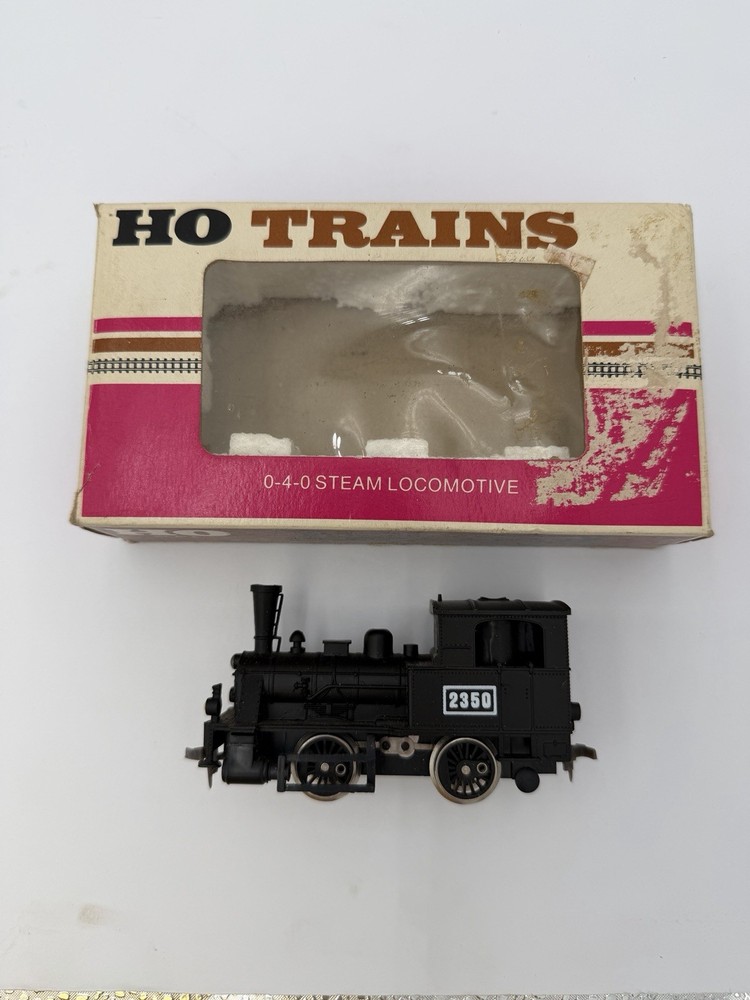 Playart HO Scale 0-4-0 Steam Locomotive #2350 Tested IN BOX