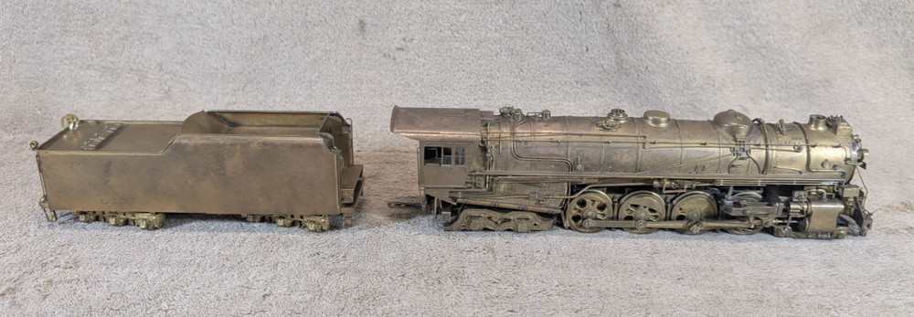 PFM Sakura C&NW 4-8-4 Class H Northern Unpainted Rare HO Brass Locomotive Tender