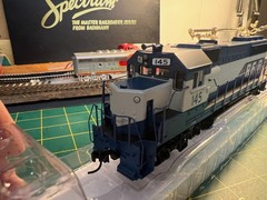 HO ATHEARN 79680 #145 GP40-2 RF&P Richmond Fredericksburg & Potomac Rare OB