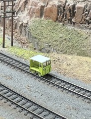 N Scale Maintenance Of Way MOW Speeder Custom Painted
