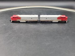 Atlas N-Scale ATSF Santa Fe FM C-Liner 2121 Power & 2131 Dummy Locomotives