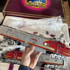 MTH 20-2547-1 Santa Fe E-6 ABA Diesel Engine Set w/PS 2.0 #14/15/15A READ DESCRP