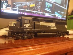 HO Scale Athearn 4630 Norfolk Southern GP50 Diesel Locomotive #7093