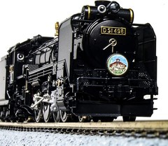 KATO N Gauge 2016-A Steam Locomotive D51 498 equipped auxiliary light Black