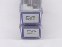 Life-Like N scale New Haven #0762,0773 Alco PA diesels 7055, 7056 RUN w/ boxes