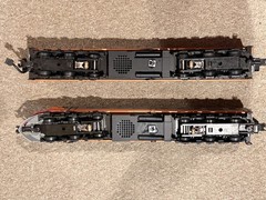 MTH 20-2222-1 Miwaukee DL-109 & 110 Diesel Loco AB Set w/Protosounds W BCR